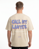 Call my lawyer Sand back print