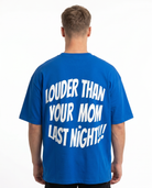 Louder Cobalt back text