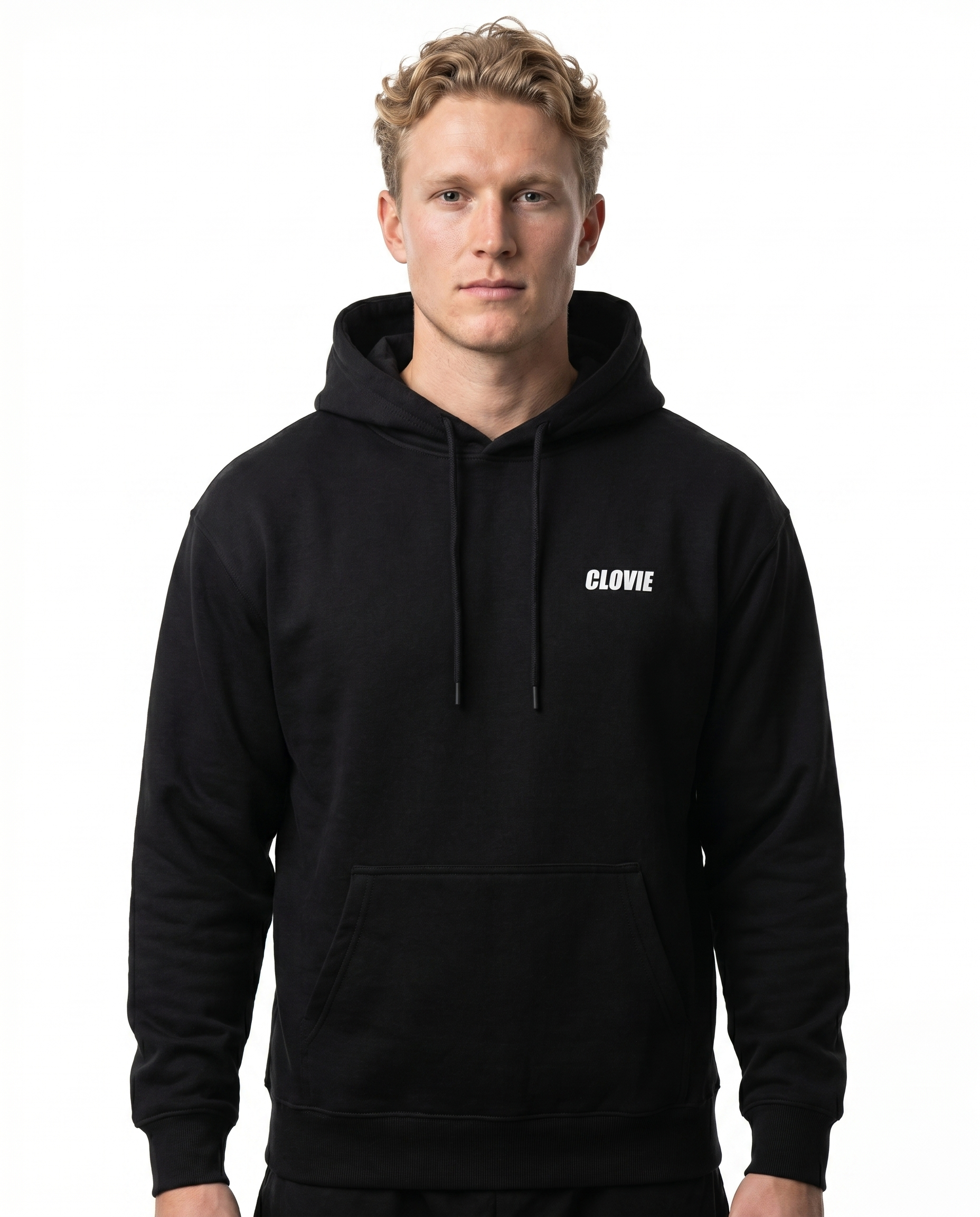Mercedes-AMG GT Hoodie Jet Black - model front