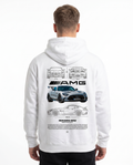 Mercedes-AMG GT Hoodie Arctic White - model back print