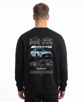 Mercedes-AMG GT Sweater Black Pure - model back print
