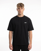 Eat pssy vegan Oversized Tee Black Vorderansicht - CLOVIE Streetwear