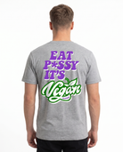 Eat pssy vegan Standard Tee Sport Grey Heather Rueckansicht