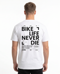 Bike life Standard Tee White Rueckansicht