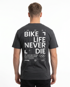 Bike life Standard Tee Anthracite Rueckansicht
