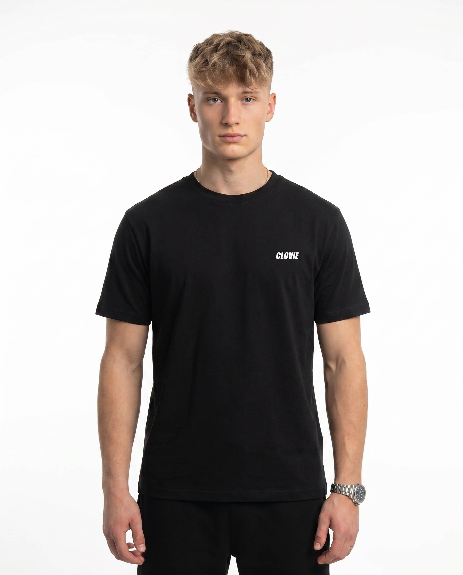I am allergic Standard Tee Black Vorderansicht