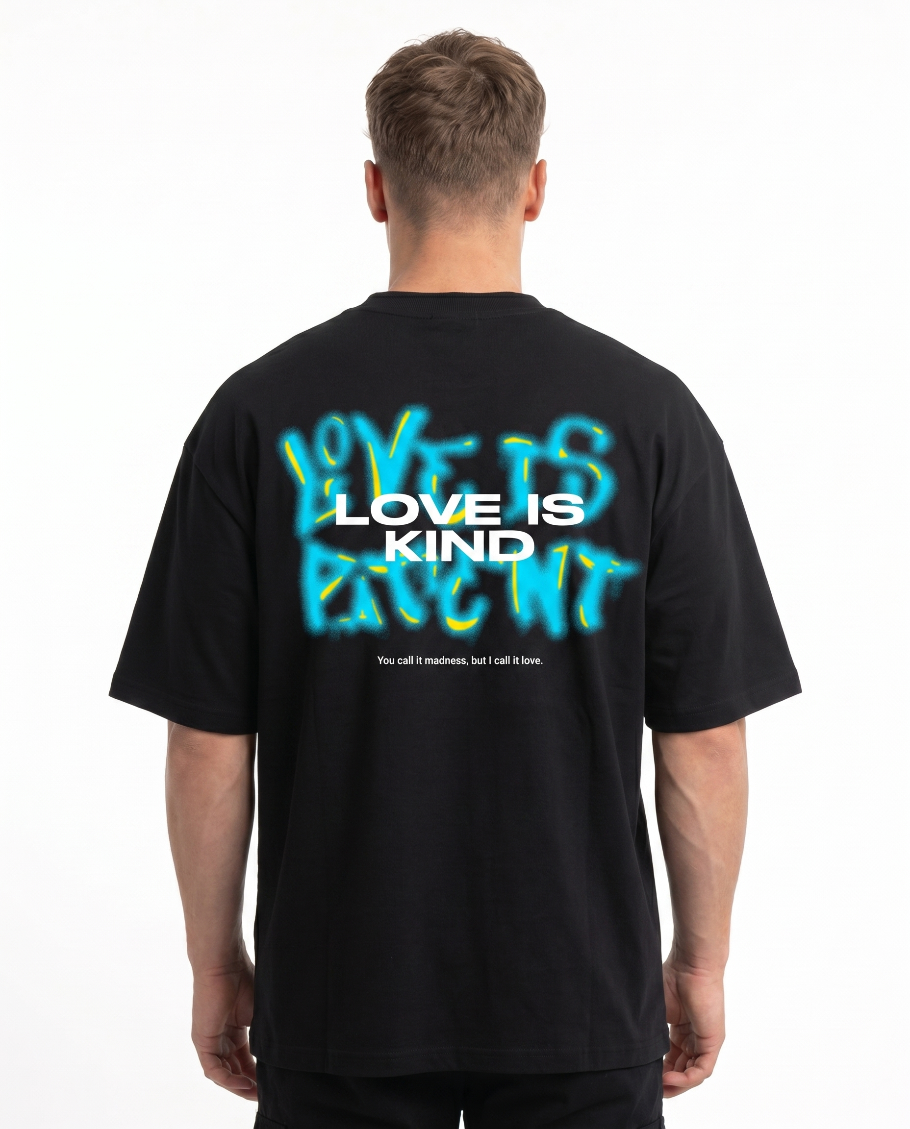 Love is kind OVS Black Rueckseite