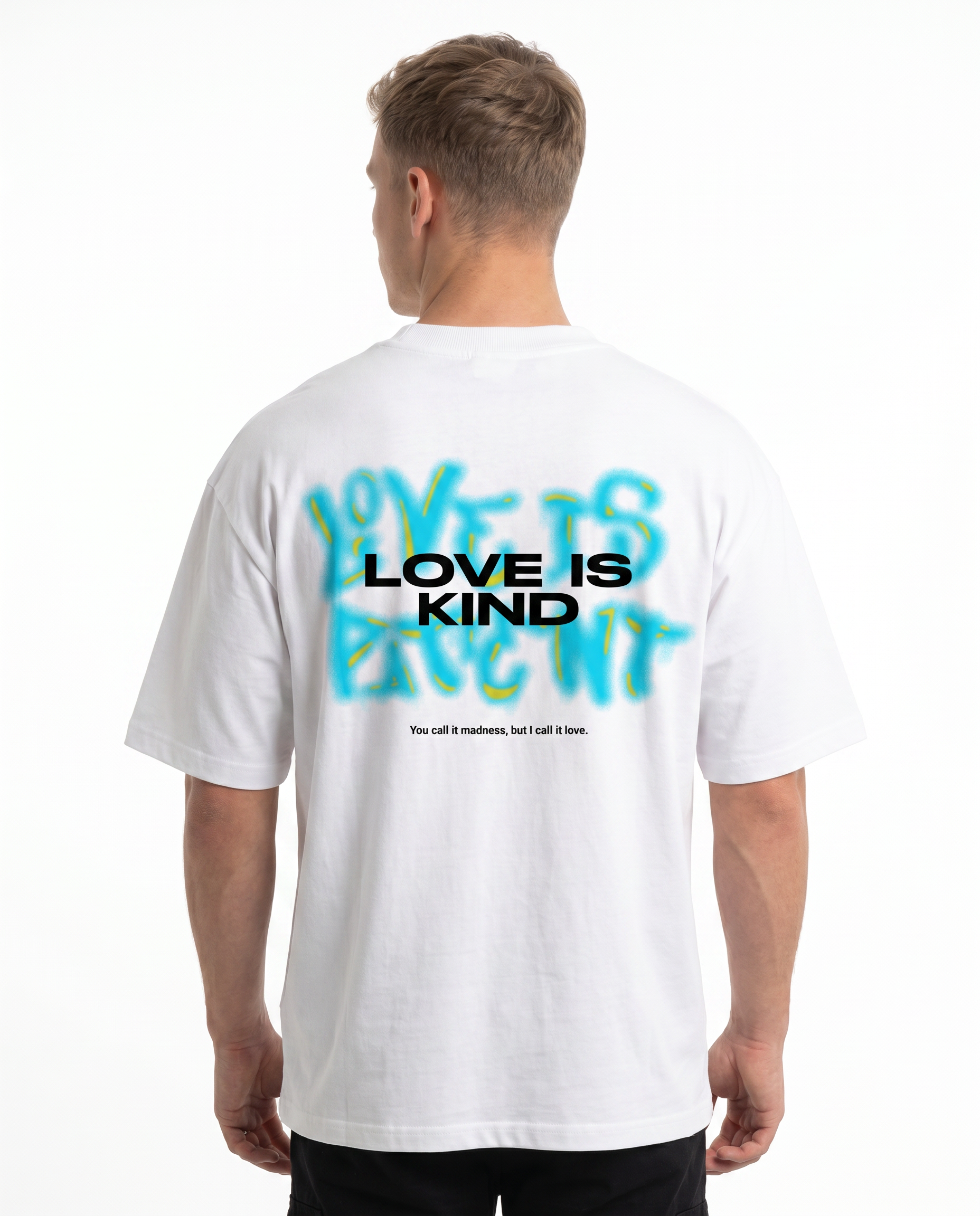Love is kind OVS White Rueckseite
