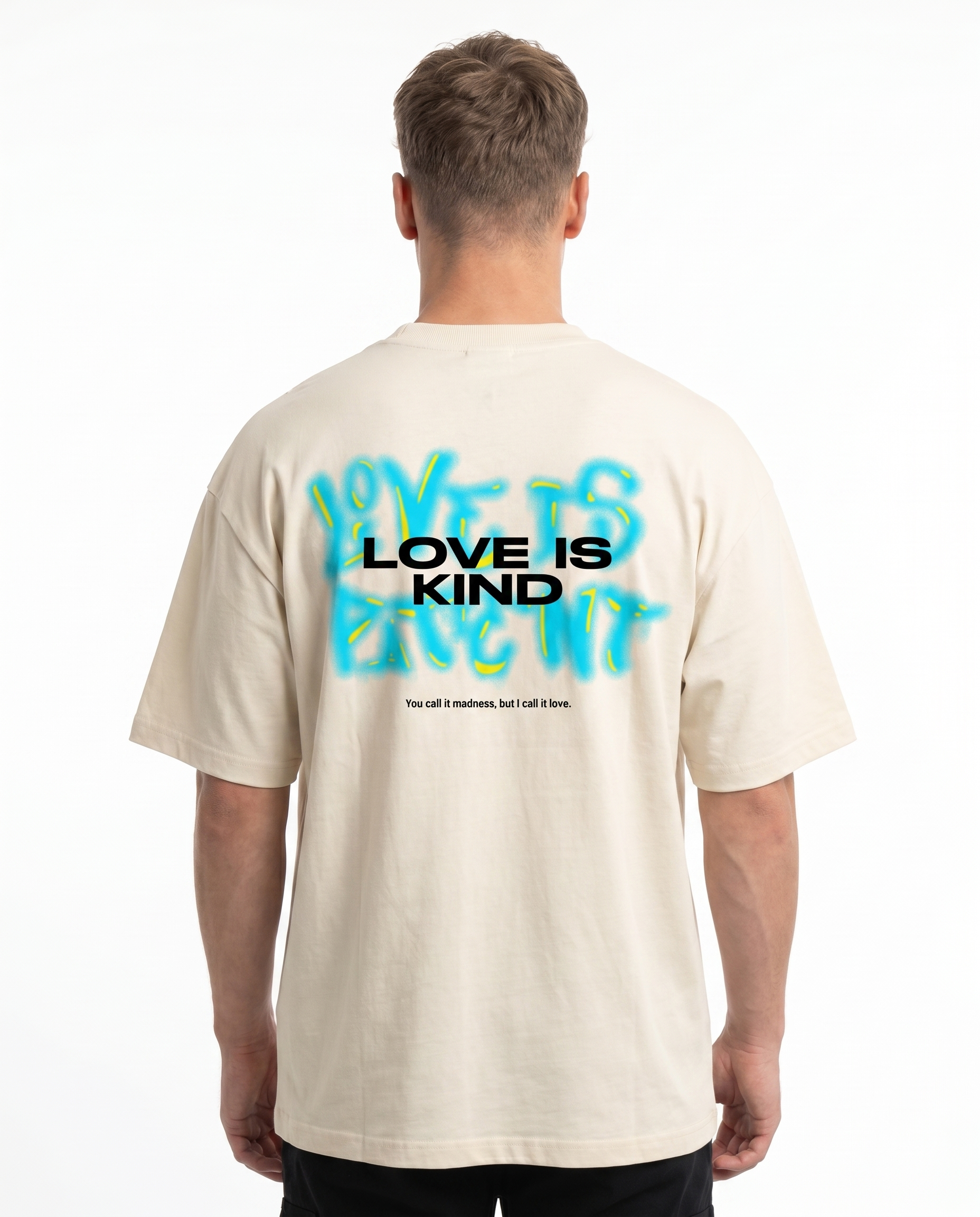 Love is kind OVS Natural Raw Rueckseite