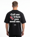Call me when you need me OVS Black Rueckseite