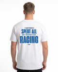 racing back white