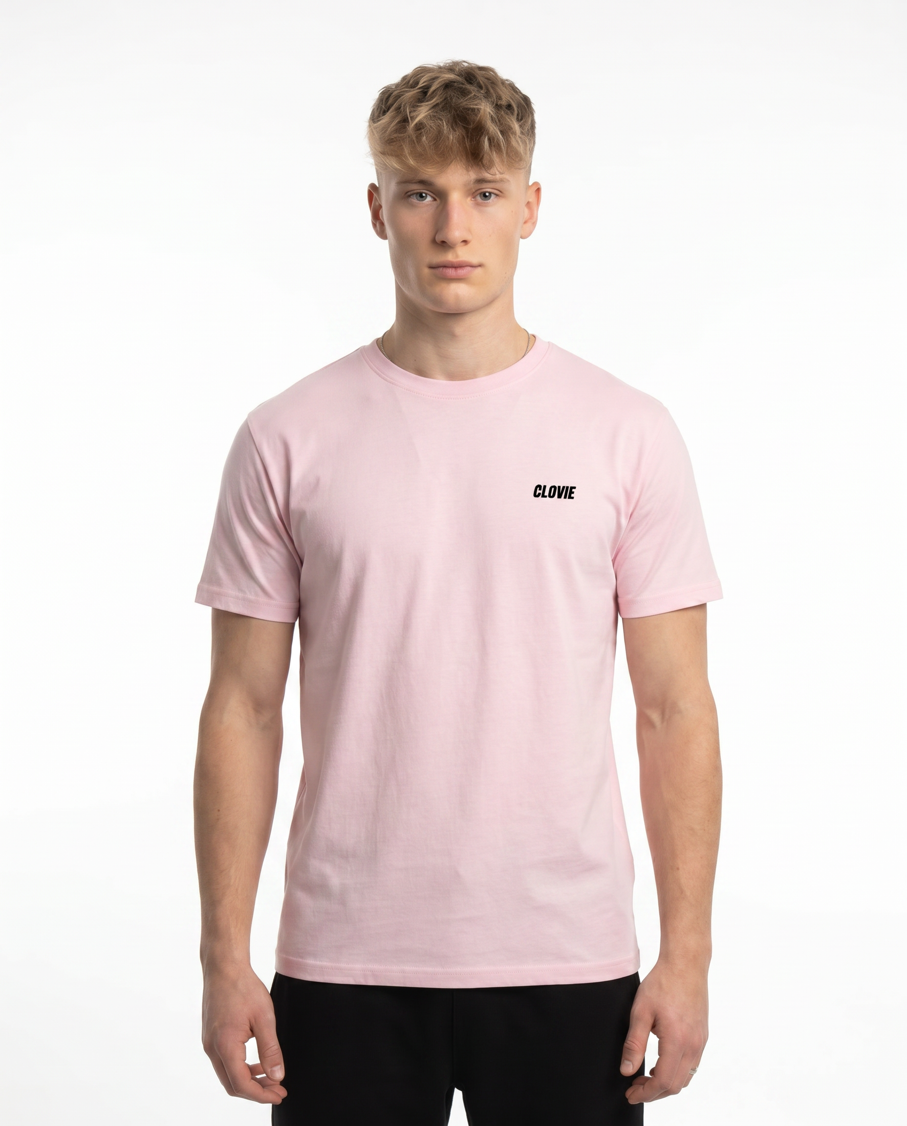 Stop existing and start living Standard Tee Light Pink Vorderansicht