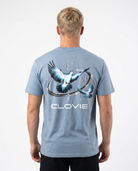 Bird universum Standard Tee Chambray Rueckansicht