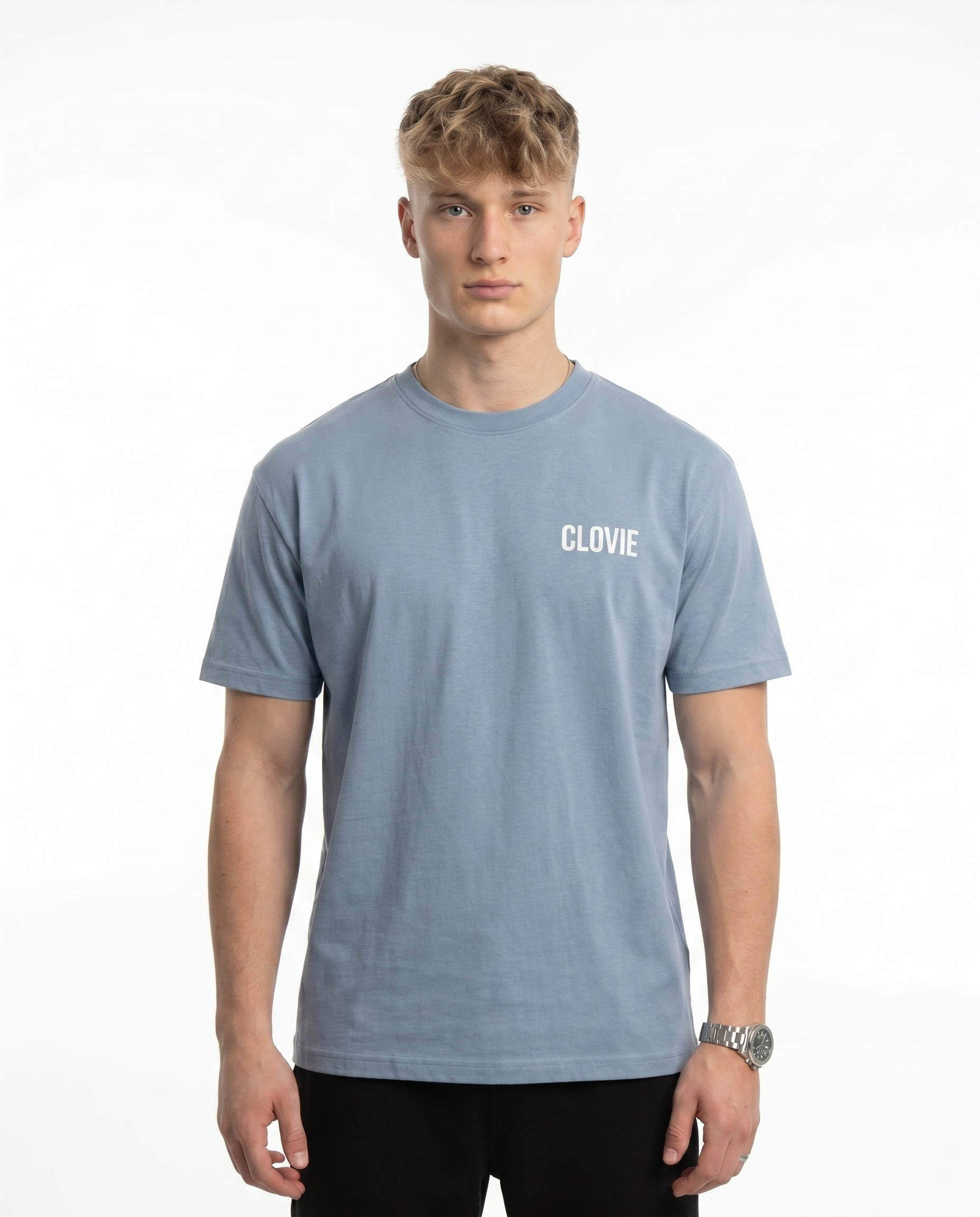 Bird universum Standard Tee Chambray Vorderansicht