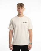 Always late Standard Tee Vintage White Vorderansicht