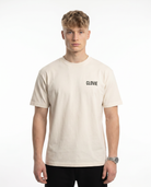 Text me Standard Tee Natural Raw Vorderansicht