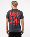 Loving yourself Standard Tee India Ink Grey Rueckansicht