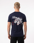 Clovie system Standard Tee French Navy Rueckansicht