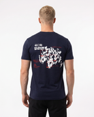 Clovie system Standard Tee French Navy Rueckansicht