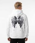 Angel wings Hoodie Arctic White Rueckansicht