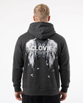 Angel wings Hoodie Charcoal Heather Rueckansicht