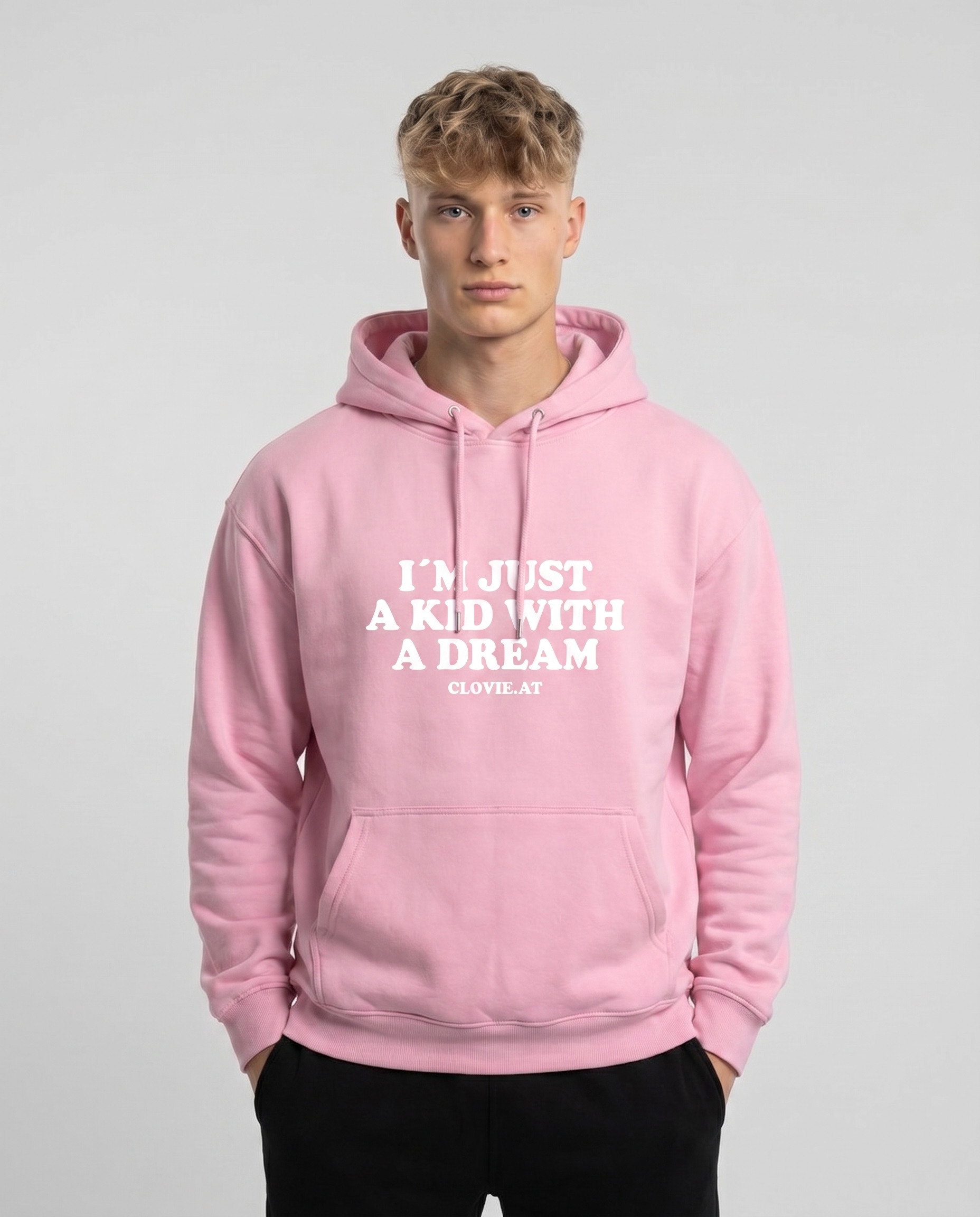 Kid with a dream Baby Pink