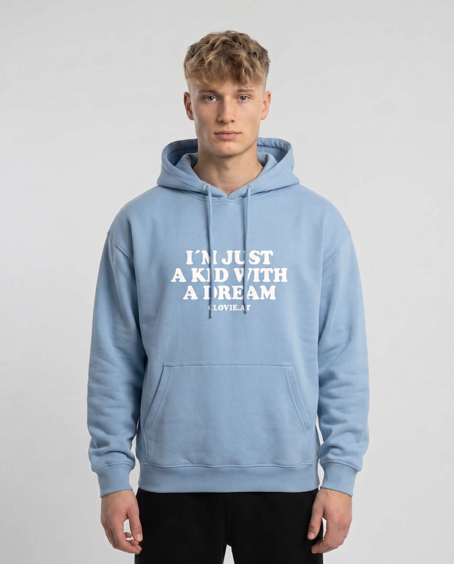 Kid with a dream Sky Blue