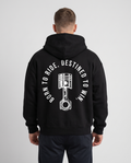 Born to ride Zip Black Back
