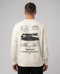 Porsche GT3 RS Sweater Off White Back