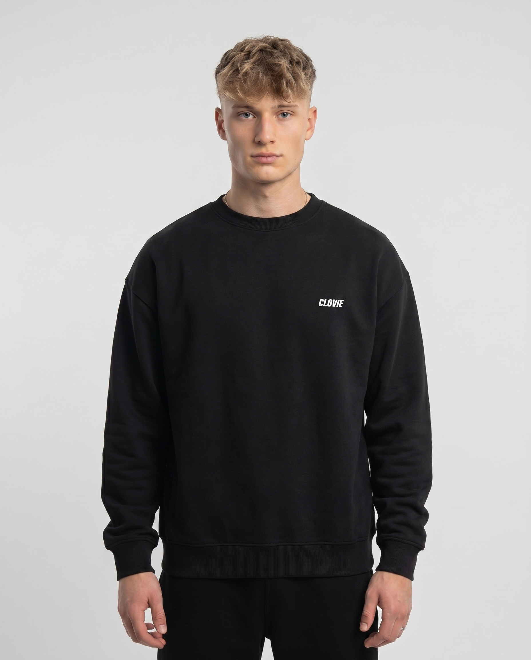 Die for you Sweater Black Front
