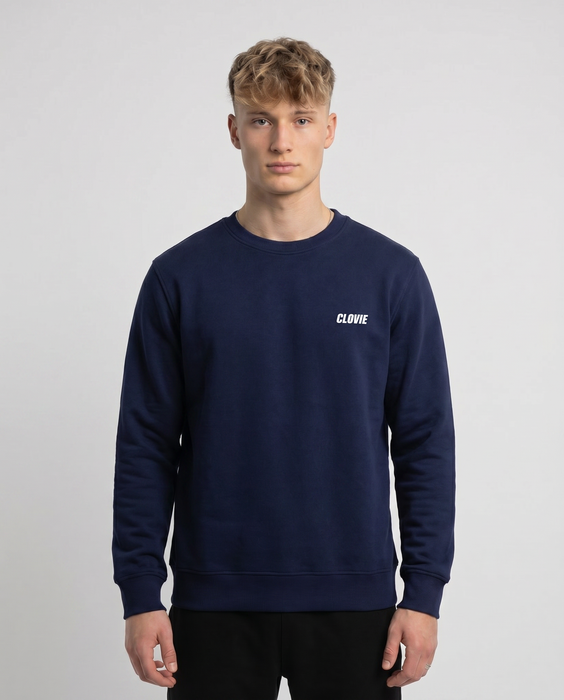 Planet B Sweater Navy Front