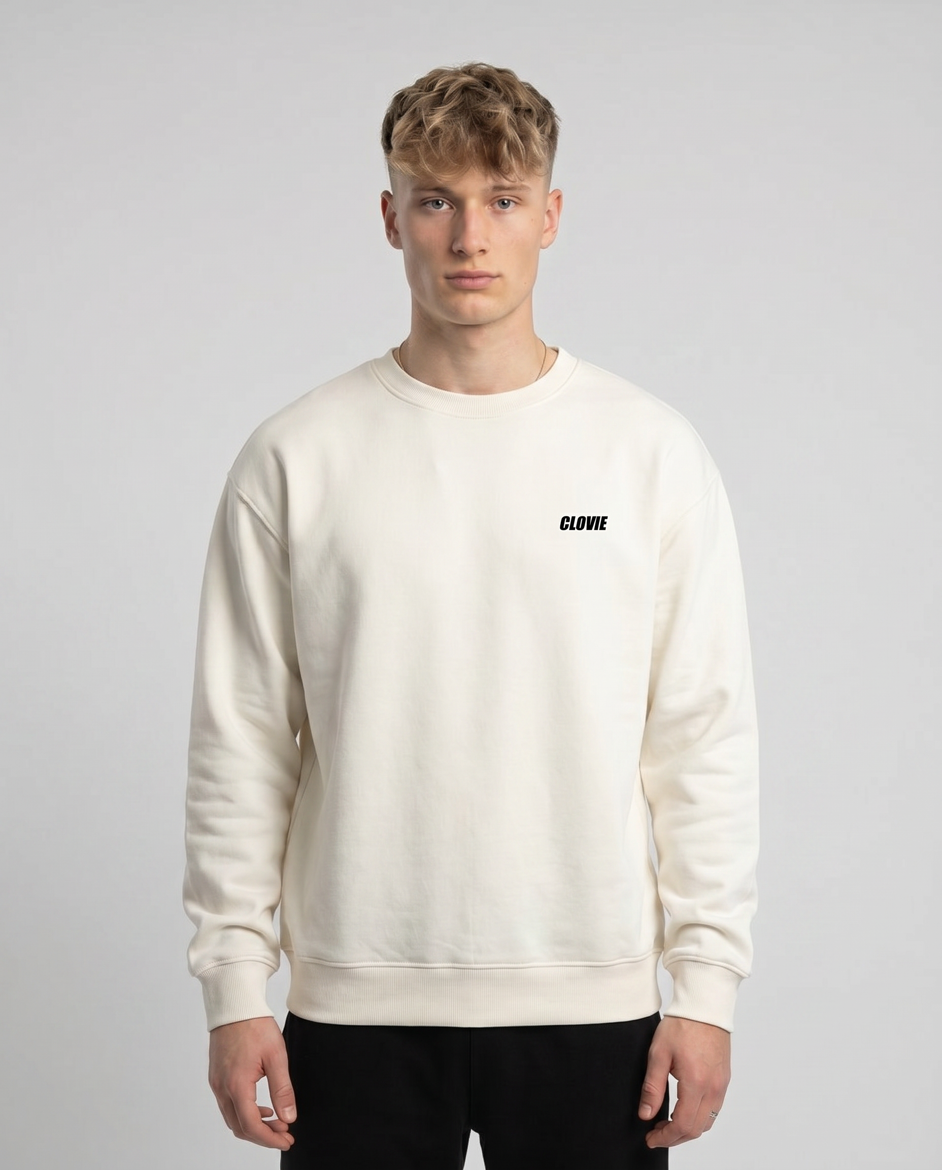McLaren P1 Sweater Off White Front