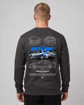 Nissan R34 Sweater Asphalt Back