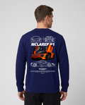McLaren P1 Sweater Navy Back