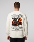 McLaren P1 Sweater Off White Back