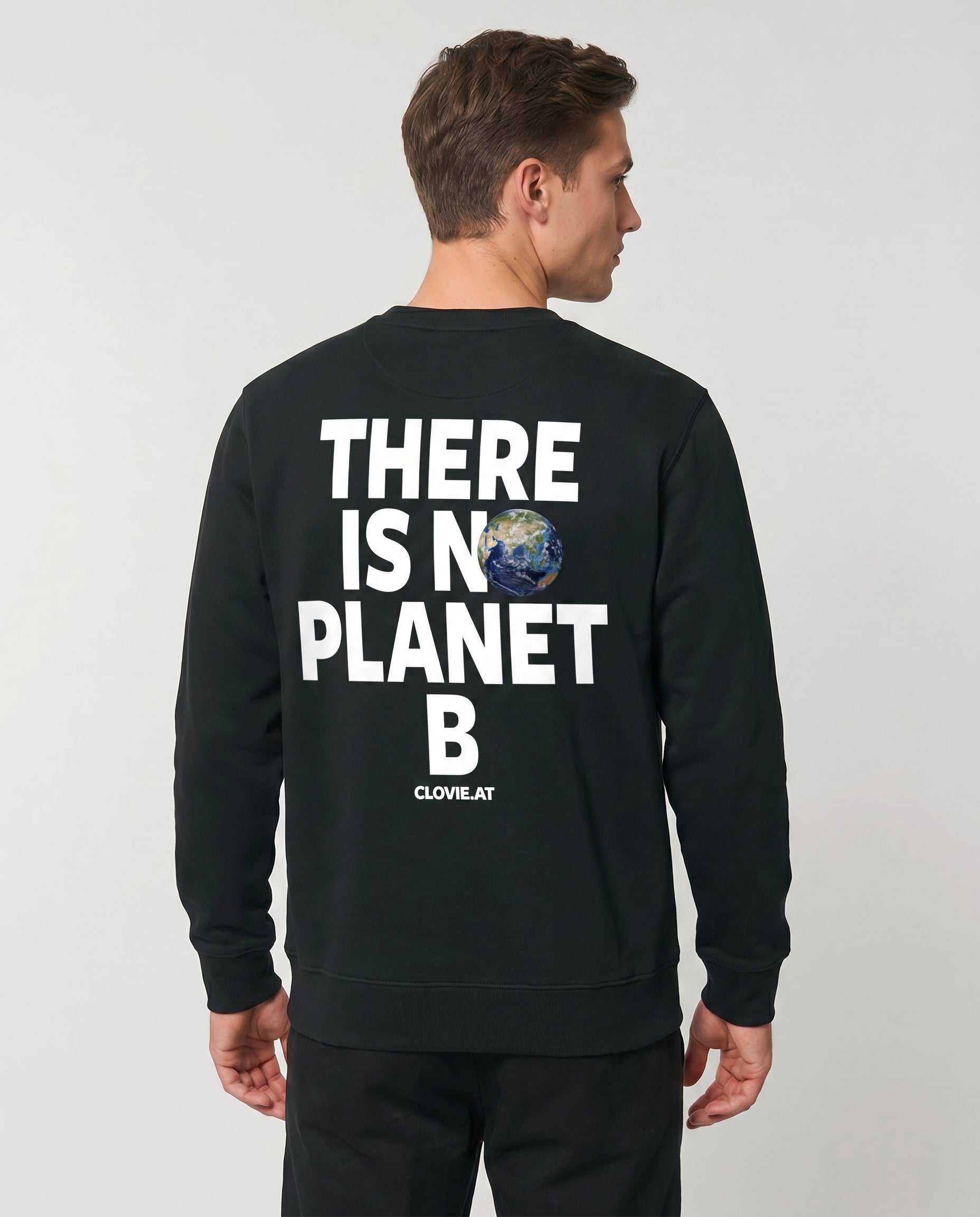 Planet B Sweater Black Back
