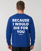 Die for you Sweater Royal Back