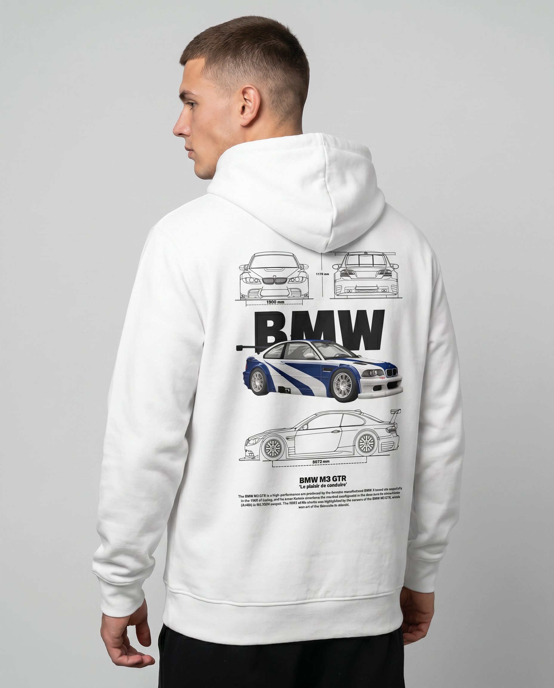 Arctic White back