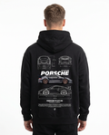 Porsche 911 GT3 RS Black - model back print