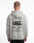 Porsche 911 GT3 RS Light Asphalt - model back print