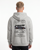 Porsche 911 GT3 RS Light Asphalt - model back print