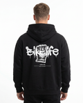 Bikelife Black - model back print