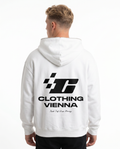 Clovie racing OVS Zip White - model back print