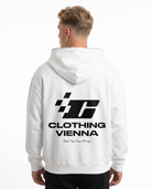 Clovie racing OVS Zip White - model back print