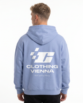 Clovie racing OVS Zip Powder Blue - model back print