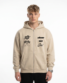 Clovie racing OVS Zip White Sand - model front
