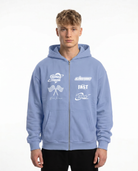 Clovie racing OVS Zip Powder Blue - model front