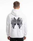Angel wings OVS Zip White - model back print