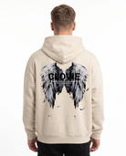 Angel wings OVS Zip White Sand - model back print