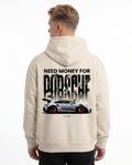 Need money for porsche White Sand - model back print